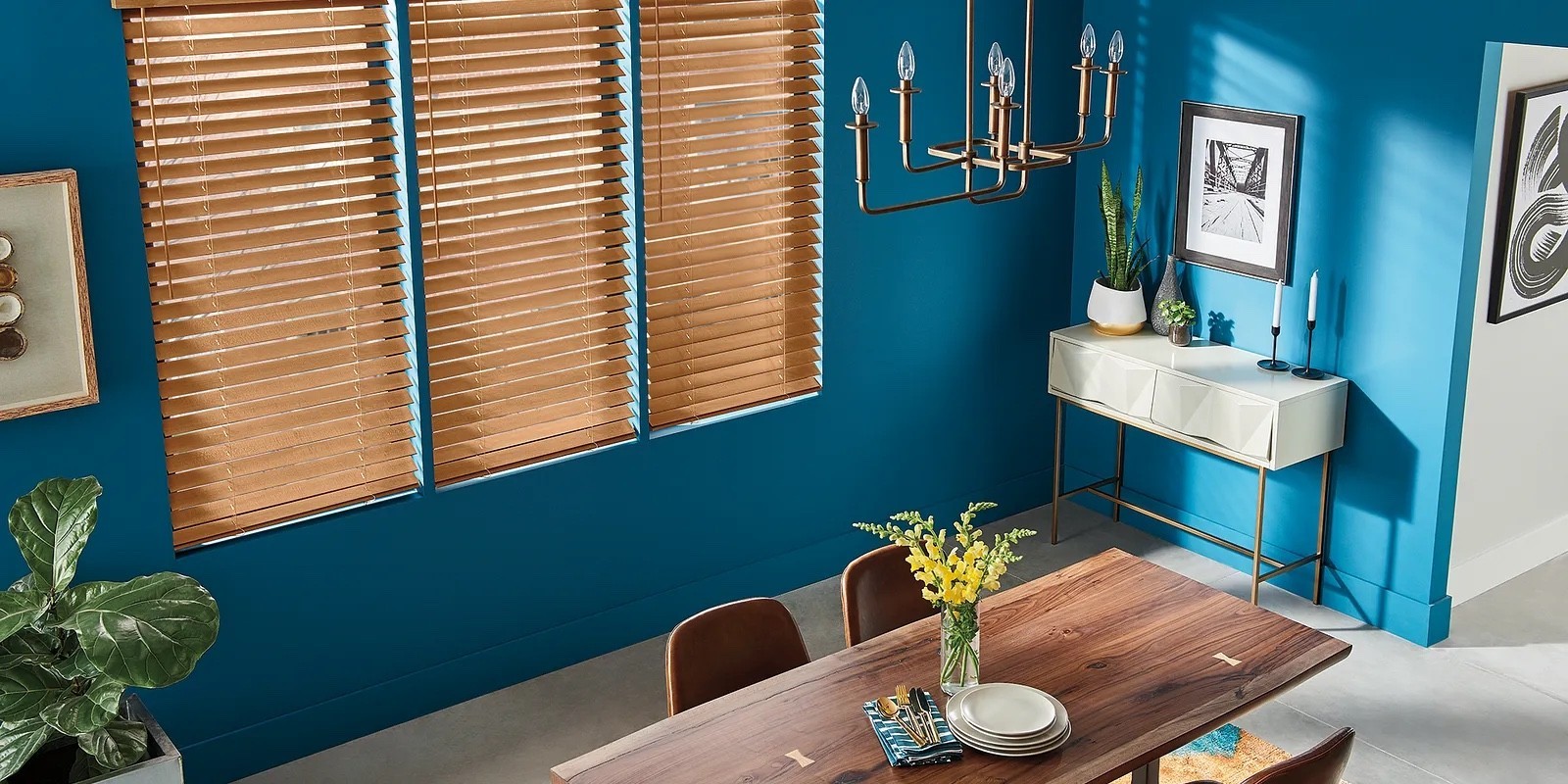 Wood blinds | Floor to Ceiling - Mason City