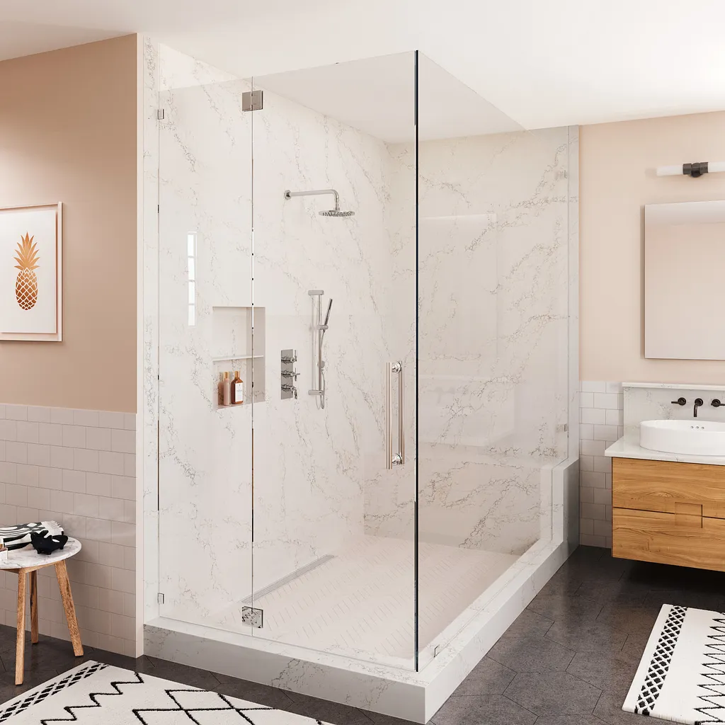 Shower room tiles